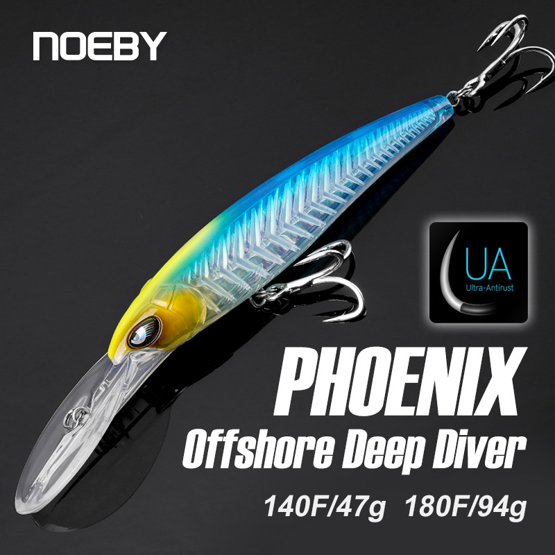 Fishing Lure Topwater - Noeby Trolling Minnow Fishing Lure 140mm