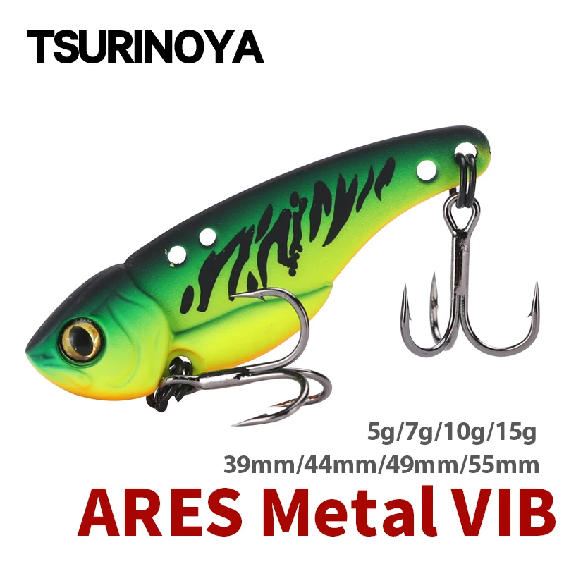 Fishing Lure Spoon - TSURINOYA Fishing Hard Lure Metal VIB