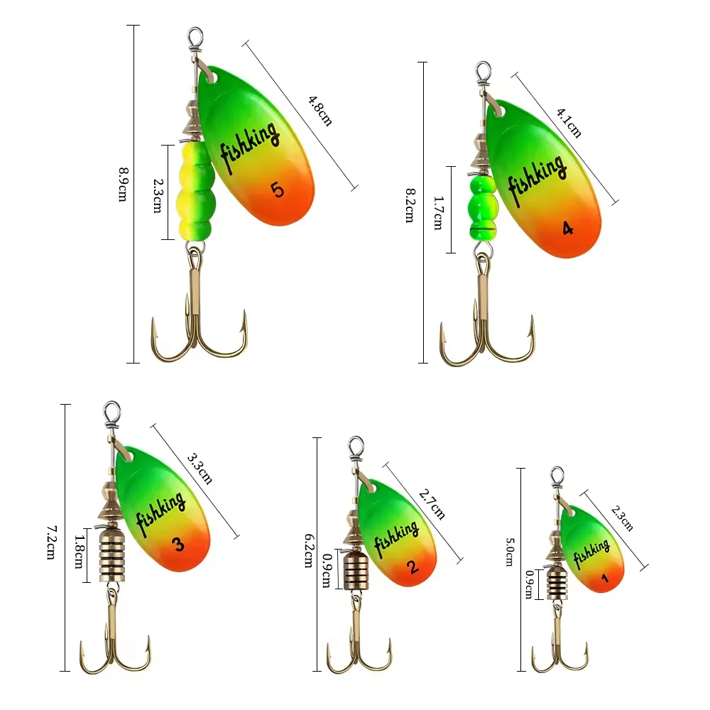 Metal Spoon Spinner Lure 3.9g  - огляд і ціна Fishing Lure Swimbait