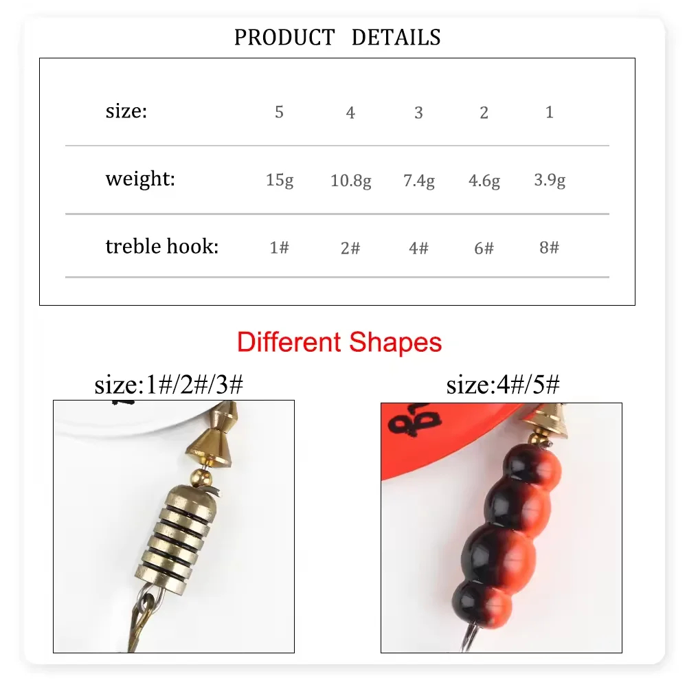 Metal Spoon Spinner Lure 3.9g  - огляд і ціна Fishing Lure Swimbait