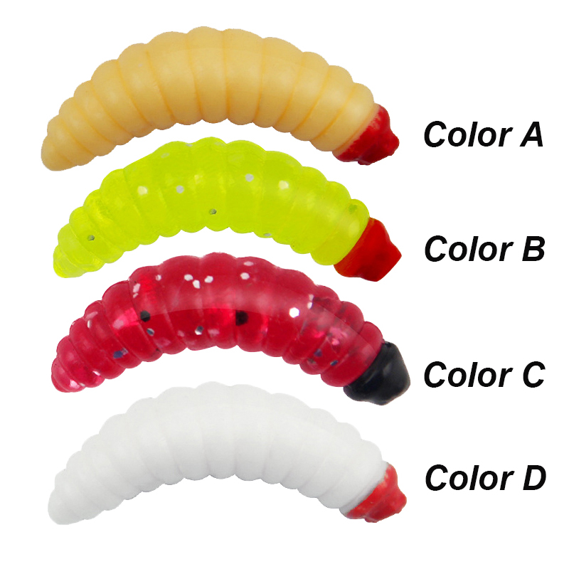 WESTBASS 20/50PCS Soft Larva S - огляд і ціна Fishing Lure Swimbait