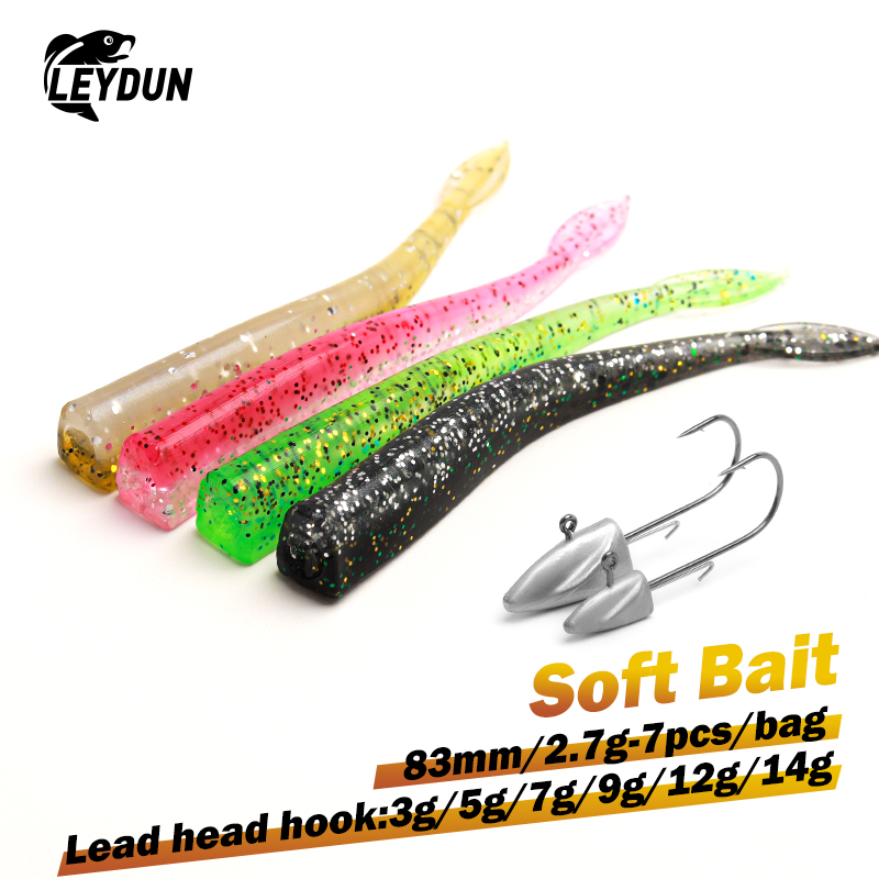 LEYDUN BR Soft Bait Fishing Lu - огляд і ціна Fishing Lure Swimbait