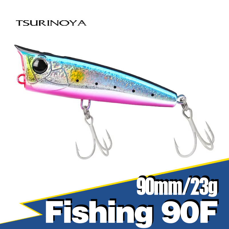 TSURINOYA 90mm 23g Topwater Po - огляд і ціна Fishing Lure Topwater