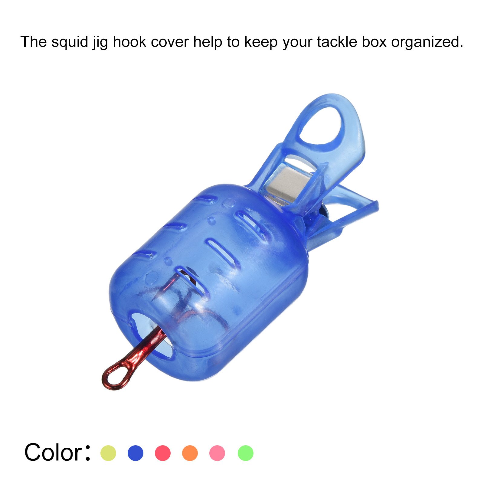10pcs Small Size Squid Jig Hoo - огляд і ціна Fishing Lure Box