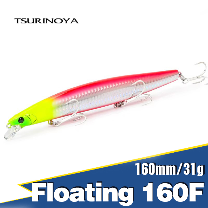 TSURINOYA 160F Floating Minnow - огляд і ціна Fishing Lure Topwater