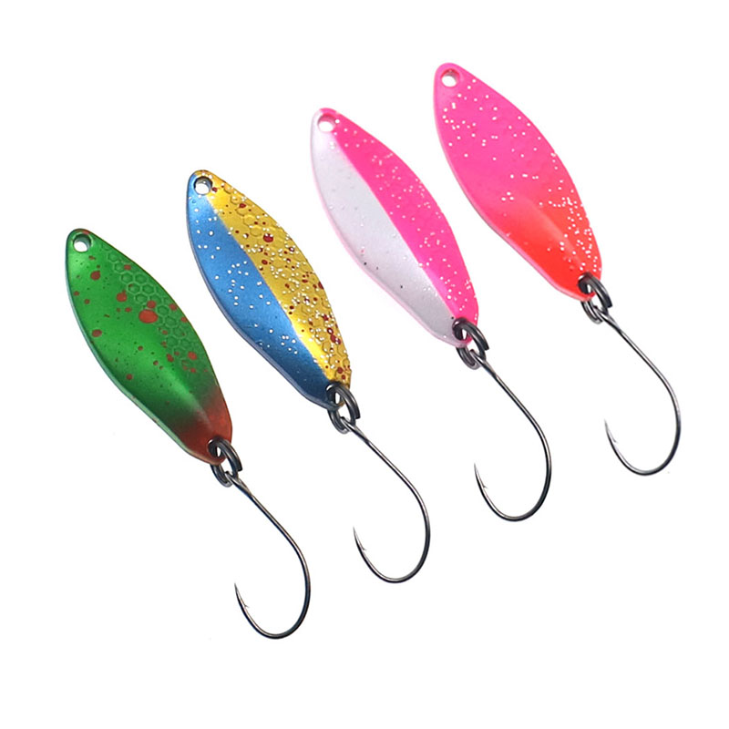 TROUT Spoon 2g 2.3g 3.5g Metal - огляд і ціна Fishing Lure Spoon