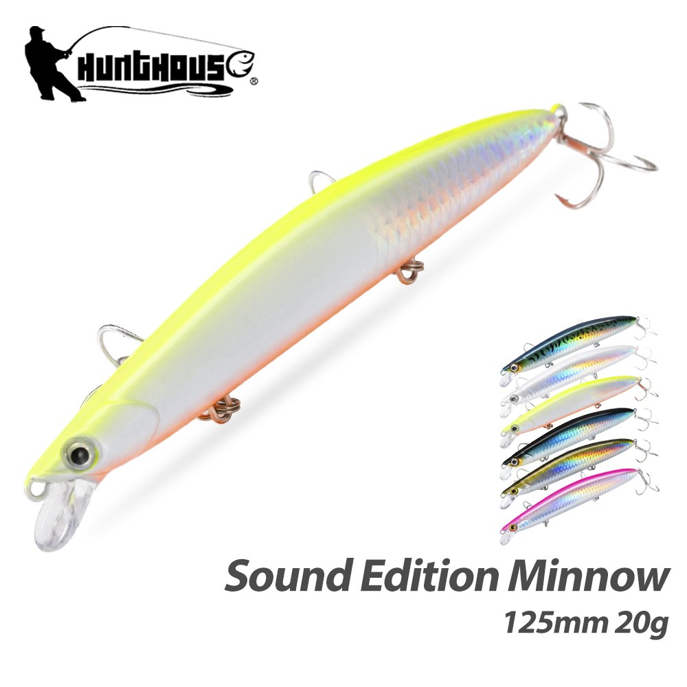 Hunthouse Sound Edition Minnow - огляд і ціна Fishing Lure Topwater