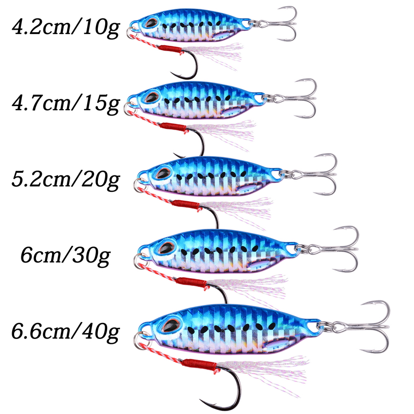 Jigs 10g 15g 20g 30g 40g Fishi - огляд і ціна Fishing Lure Spoon